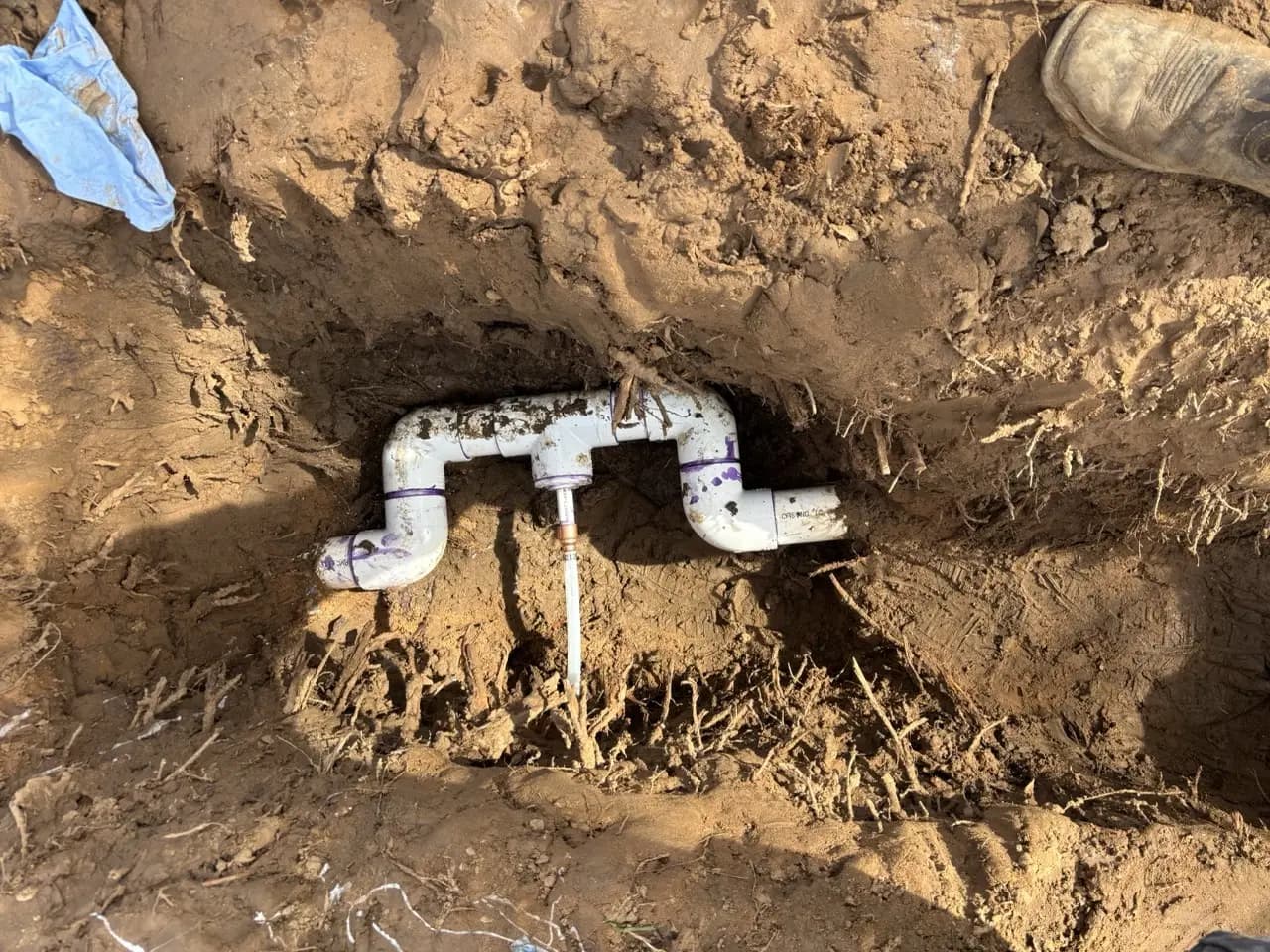 Underground Water Line Repair